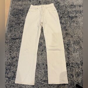 Madewell cream jeans